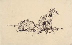 Лев состарившийся