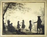 Прусский король Фридрих Вильгельм II с семейством