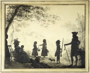 Прусский король Фридрих Вильгельм II с семейством