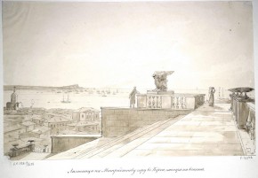 Лестница на гору Митридат в Керчи