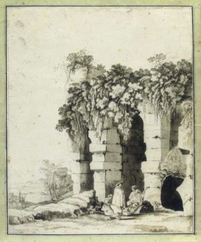 Развалины близ Рима