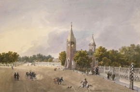 Каменностровский проспект / Вид на Каменноостровский проспект и церковь Иоанна Предтечи