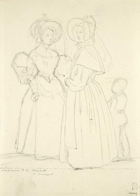 Княгиня З. И. Юсупова, Т. Б. Потемкина и князь Б. А. Голицын