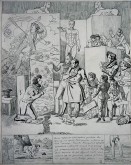 Карикатура на молодого художника