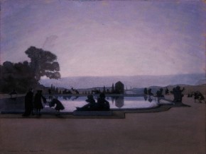 Версаль. Людовик XIV кормит рыб