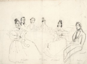 А. С. Пушкин в кругу знакомых