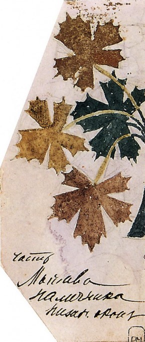 Мотив росписи наличника окна