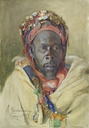 Портрет негра. Танжер