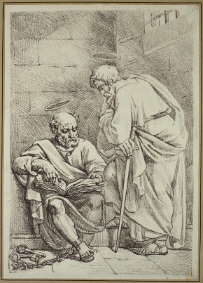 Апостолы Петр и Павел в темнице