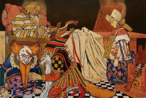 «Царь, поднявшись очень рано, похмелялся с полупьяна...»