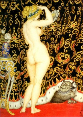 Девушка и черт