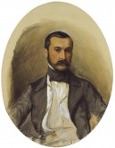 Портрет Алексея Аркадьевича Столыпина «Монго» (1816–1858)