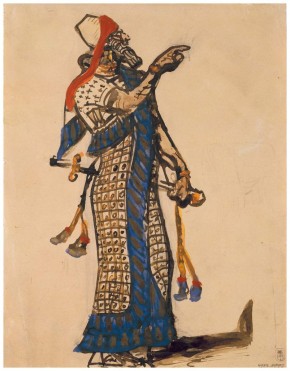 Костюм Олоферна для Ф. И. Шаляпина в опере А. Н. Серова «Юдифь»