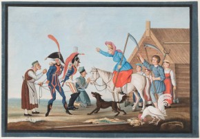 Французы, голодные крысы, в команде у старостихи Василисы