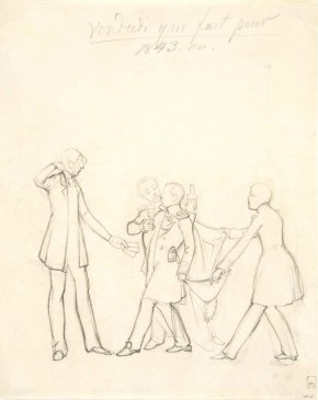 «Пятница — опасный день» (Федотов, разрываемый страстями)