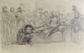 Христос и Мария Магдалина (Пир в доме Симона фарисея)