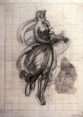 Аллегорическая фигура для панно «Земля и воздух». Земля