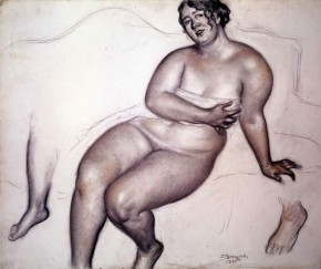 Натурщица. Правая нога, левая ступня