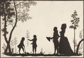 Великий князь Павел Петрович и великая княгиня Мария Федоровна с детьми