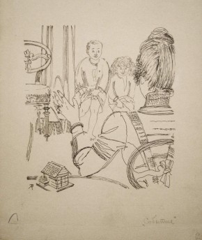 Иллюстрация к рассказу А. П. Чехова «Событие»