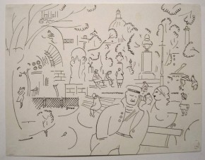 В Александровском саду у Адмиралтейства