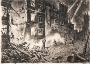 Ленинград в блокаде. Вражеский налет