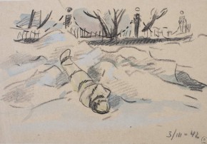 На улице Пестеля. 3 марта 1942 года