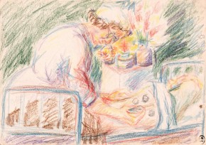 Медсестра у больной