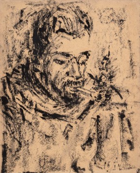 С папиросой (Павлов-Киселев Г. И.)