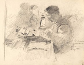 В землянке редакции