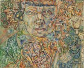 Автопортрет. Первая работа, сделанная у Филонова