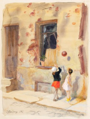 Ленинград. После обстрела