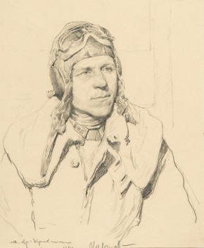 Портрет старшего лейтенанта В. Г. Малышева