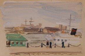 Лист № 119. Альбом «Блокадный трамвай»