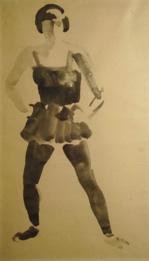 Натурщица (Акробатка)