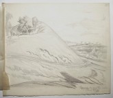 Городище. Вал времен Иоанна Грозного. Тригорское. Пушкинский заповедник