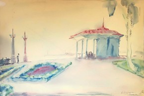 Сухуми. Беседка