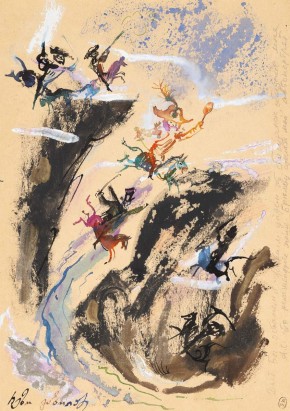 Из серии «Пушкин на Кавказе»