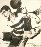 Ганне с мячом