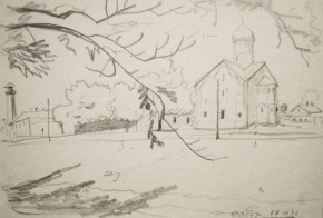 Церковь Федора Стратилата. Великий Новгород