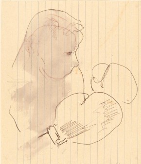 Набросок к серии «Бокс»