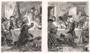 Застолье после взятия крепости