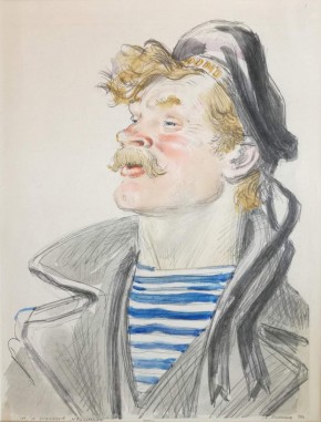 Иллюстрация к книге М. А. Шолохова «Нахаленок»