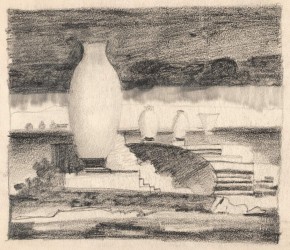 Ощущение войны. Пейзаж с вазами