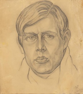 Мужской портрет в ялтинской мастерской