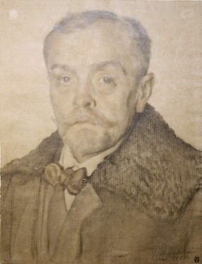 Портрет художника А. А. Рылова