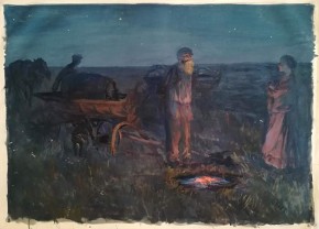 Иллюстрация к повести А. П. Чехова «В овраге»