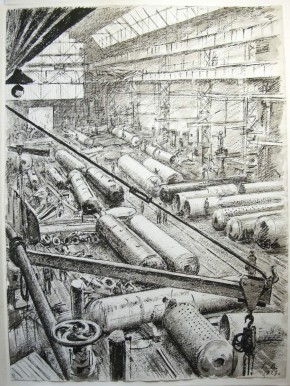 Котельный цех Ленинградского металлического завода