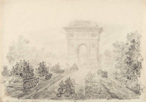 Вход советских танков в Бухарест