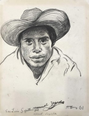 Портрет крестьянина. (Kуба)